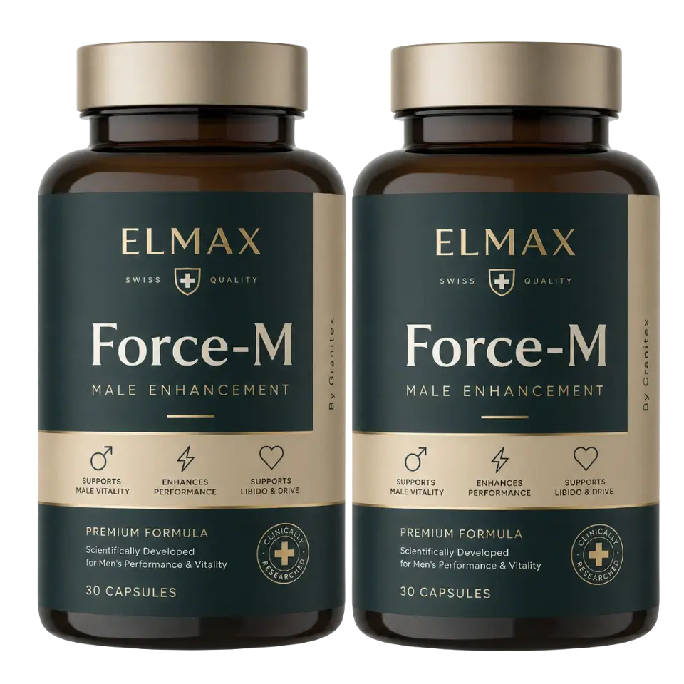 Zwei Packungen Elmax Force-M für 60 Tage